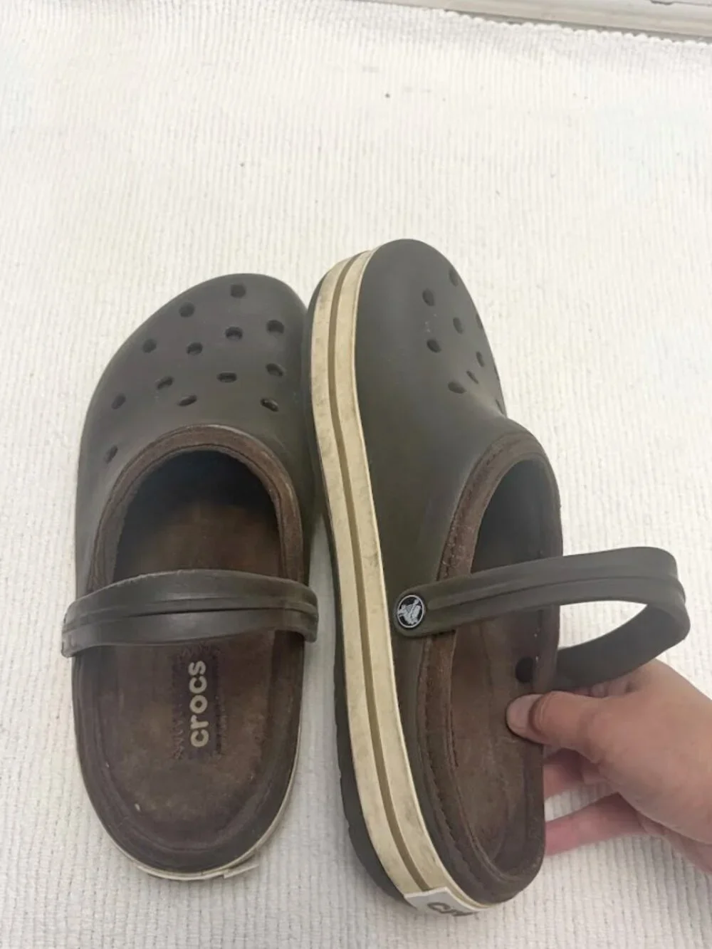 CROCS crocband stripe